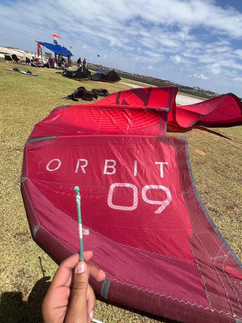 Orbit 09 aberto no point com a praia ao fundo